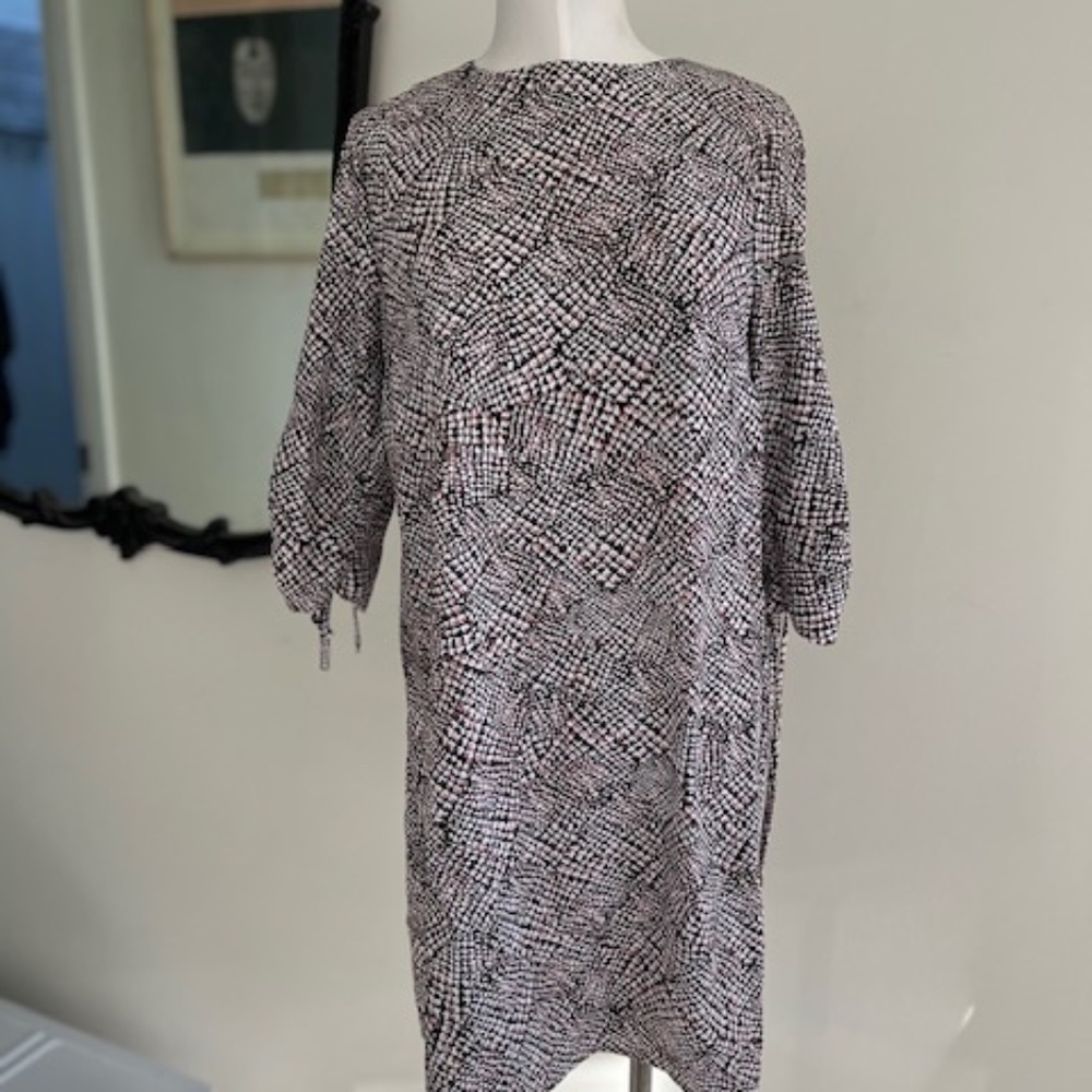 H&M Snake Skin pattern Shift Dress NWT Size 10